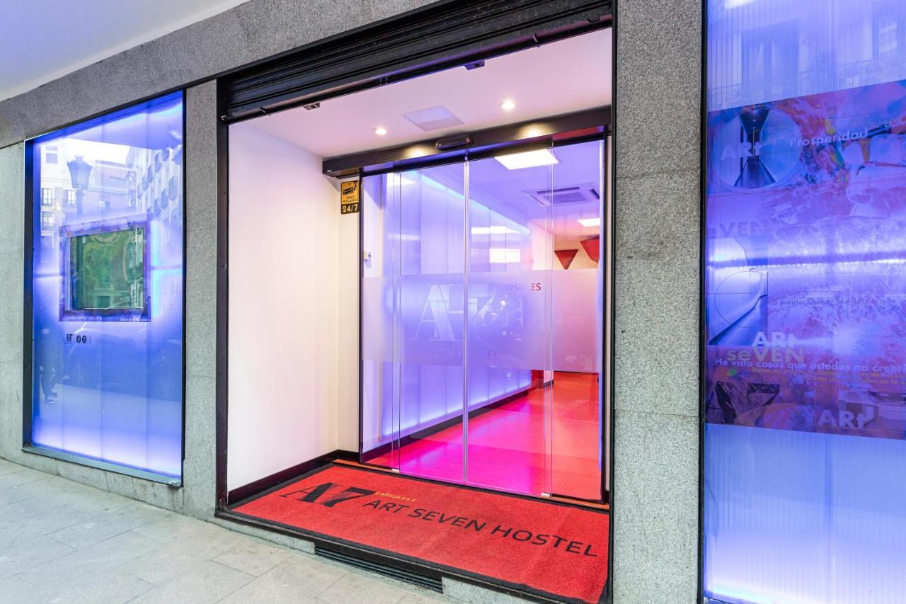 Art Seven Hostel Capsules Μαδρίτη Εξωτερικό φωτογραφία